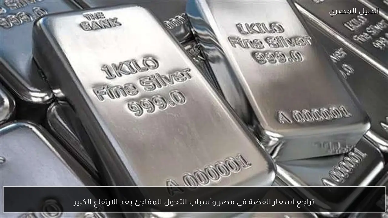 تراجع أسعار الفضة في مصر وأسباب التحول المفاجئ بعد الارتفاع الكبير