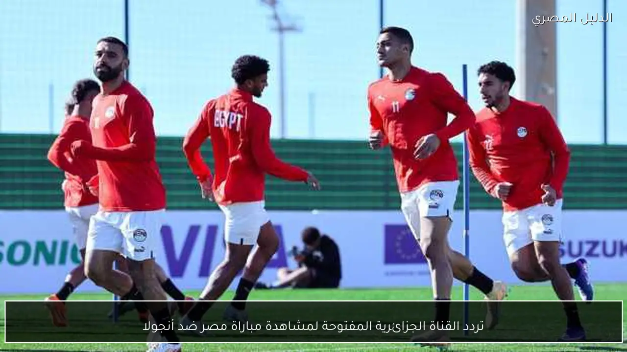 تردد القناة الجزائرية المفتوحة لمشاهدة مباراة مصر ضد أنجولا
