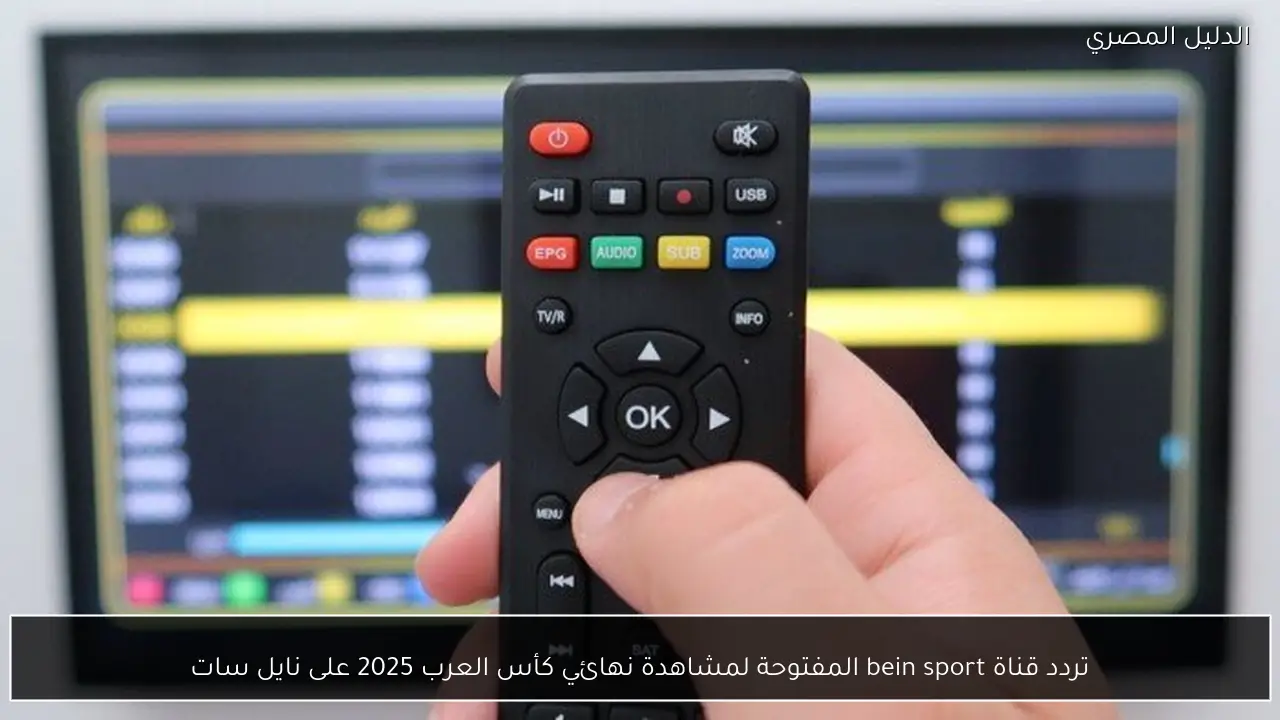 تردد قناة bein sport المفتوحة لمشاهدة نهائي كأس العرب 2025 على نايل سات