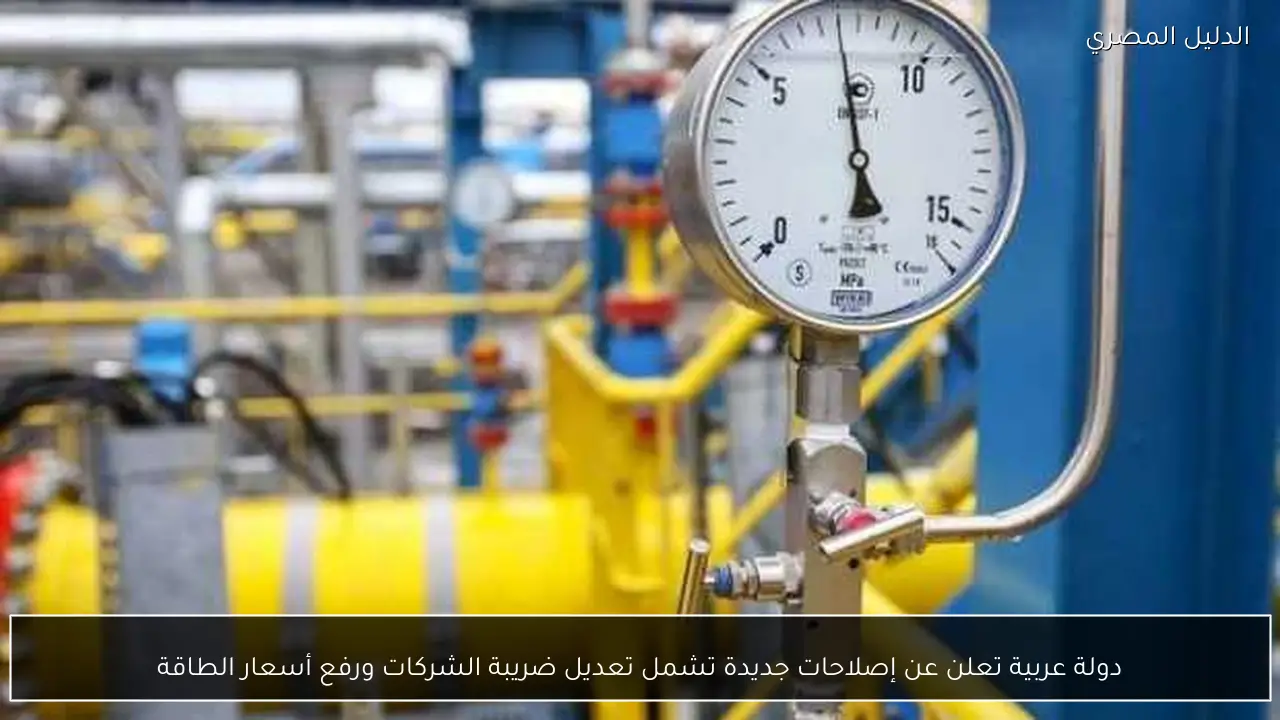 دولة عربية تعلن عن إصلاحات جديدة تشمل تعديل ضريبة الشركات ورفع أسعار الطاقة