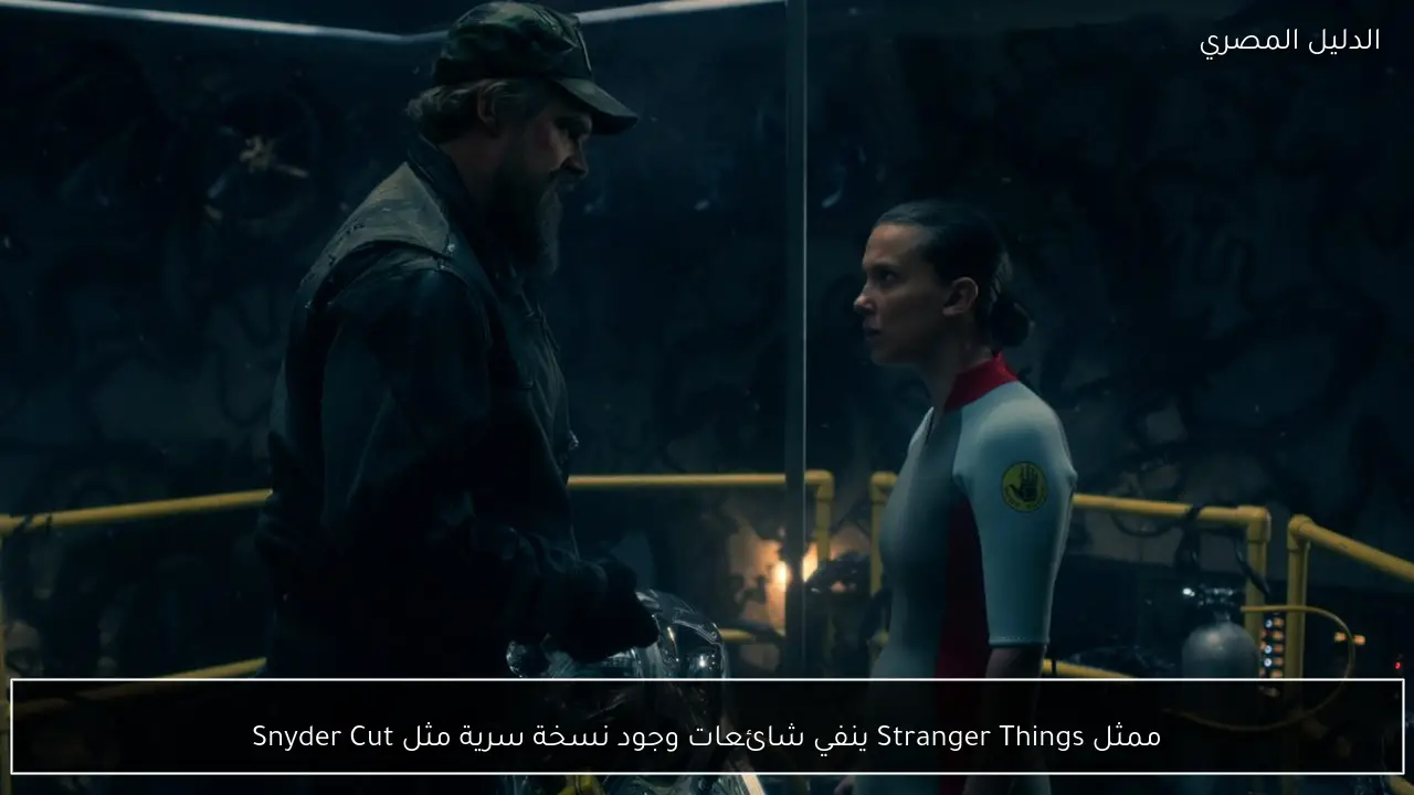 ممثل Stranger Things ينفي شائعات وجود نسخة سرية مثل Snyder Cut