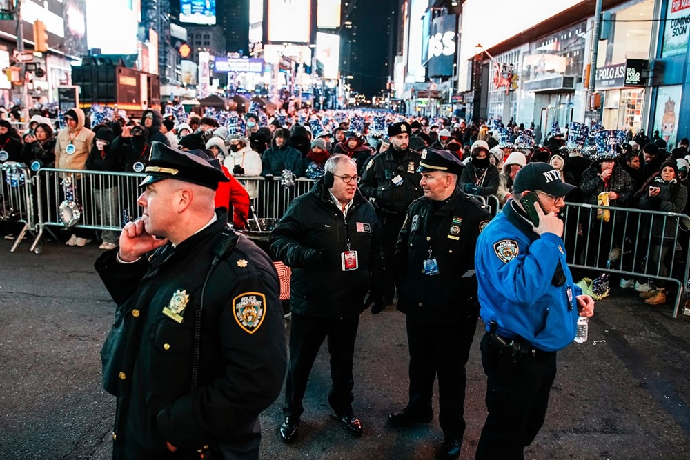 احتفالات في تايمز سكوير