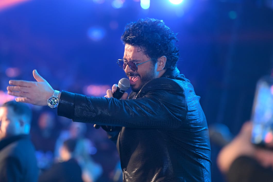 محمد فؤاد ورامي عياش وإيهاب توفيق ومصطفى حجاج وكارمن سليمان محمد فؤاد ورامي عياش وإيهاب توفيق ومصطفى حجاج وكارمن سليمان