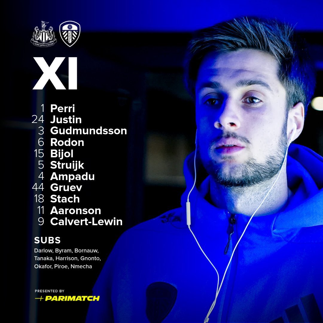 تشكيل ليدز يونايتد أمام نيوكاسل، الدليل المصري