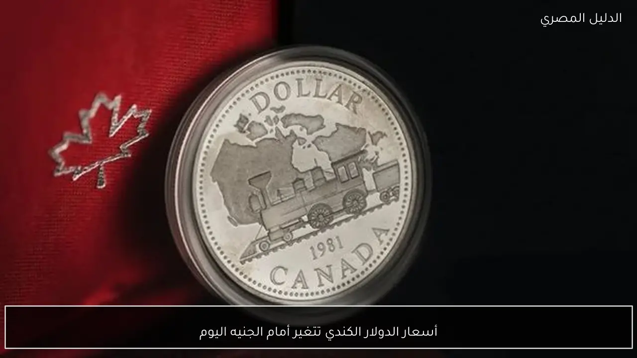 أسعار الدولار الكندي تتغير أمام الجنيه اليوم