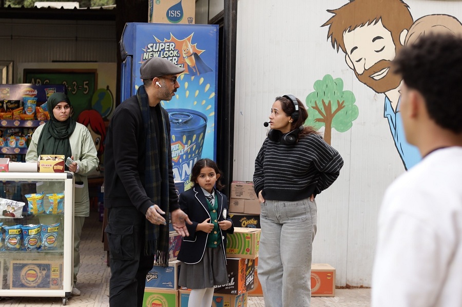 كواليس تصوير مسلسل  أب ولكن 