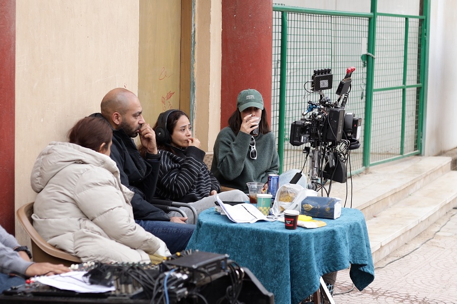 كواليس تصوير مسلسل  أب ولكن 