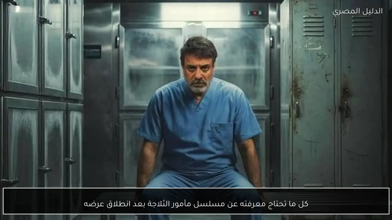 كل ما تحتاج معرفته عن مسلسل مأمور الثلاجة بعد انطلاق عرضه