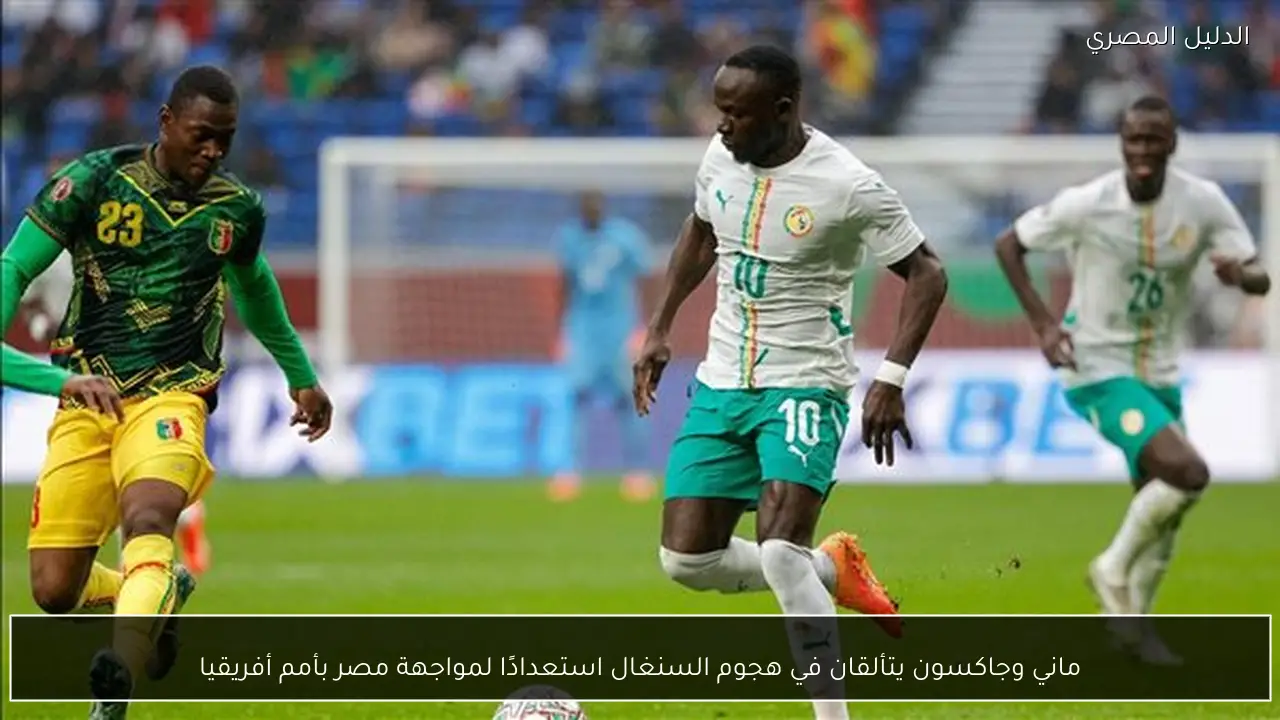 ماني وجاكسون يتألقان في هجوم السنغال استعدادًا لمواجهة مصر بأمم أفريقيا