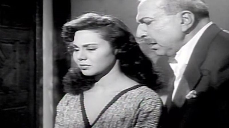 ماجدة مع زكى رستم فى اين عمرى