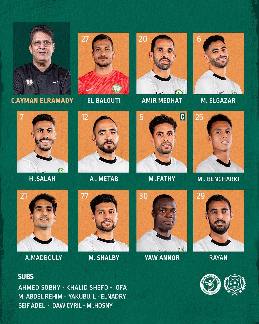 تشكيل البنك الأهلي