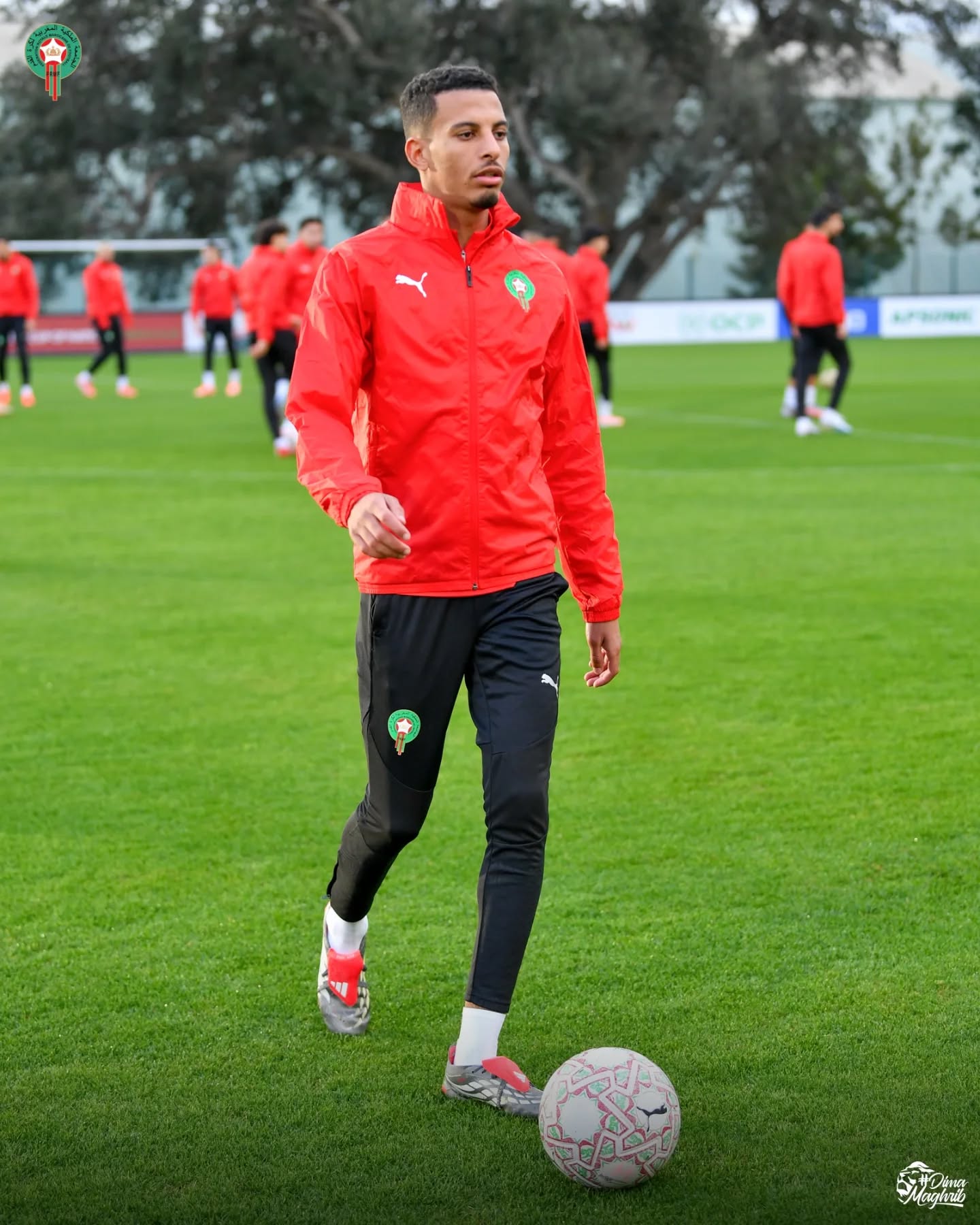 تدريبات منتخب المغرب
