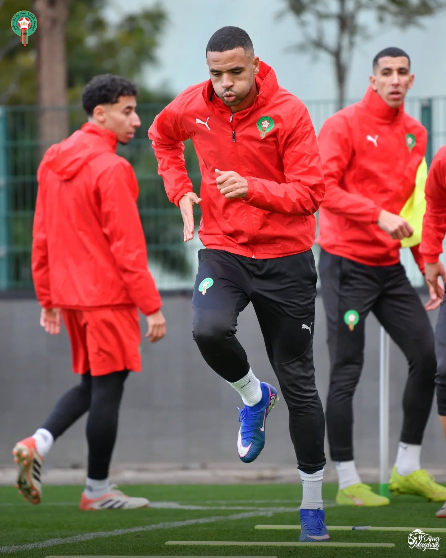 تدريبات منتخب المغرب