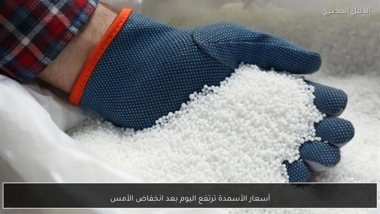 أسعار الأسمدة ترتفع اليوم بعد انخفاض الأمس