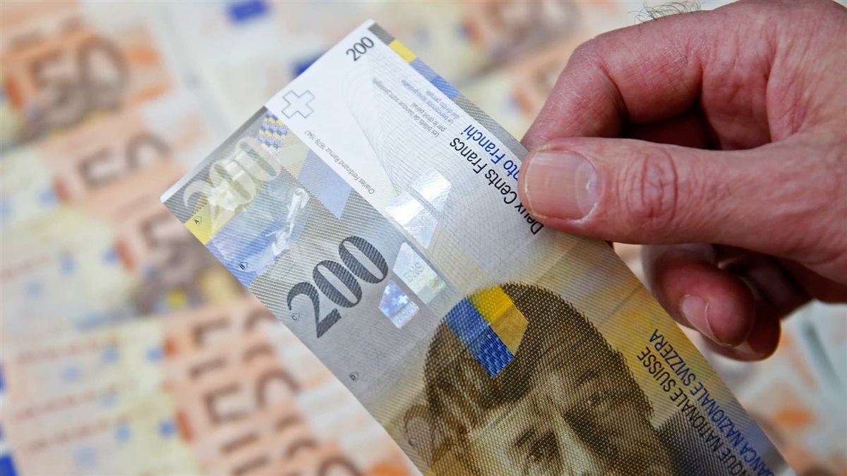 الفرنك السويسرى 