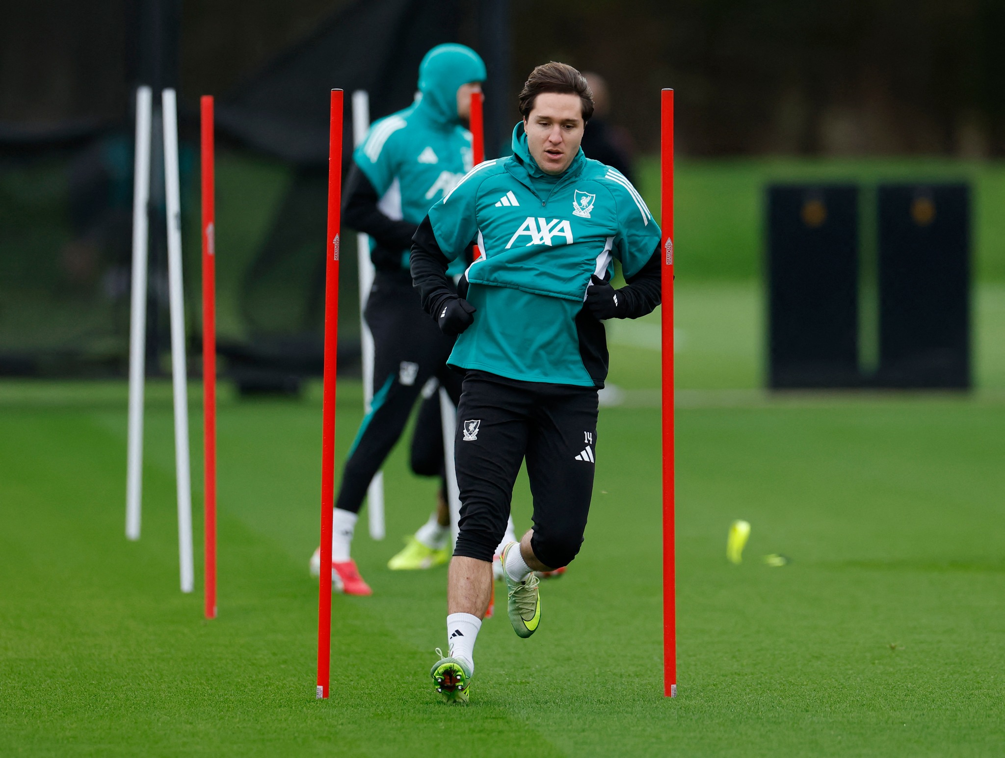 May be an image of football and soccer