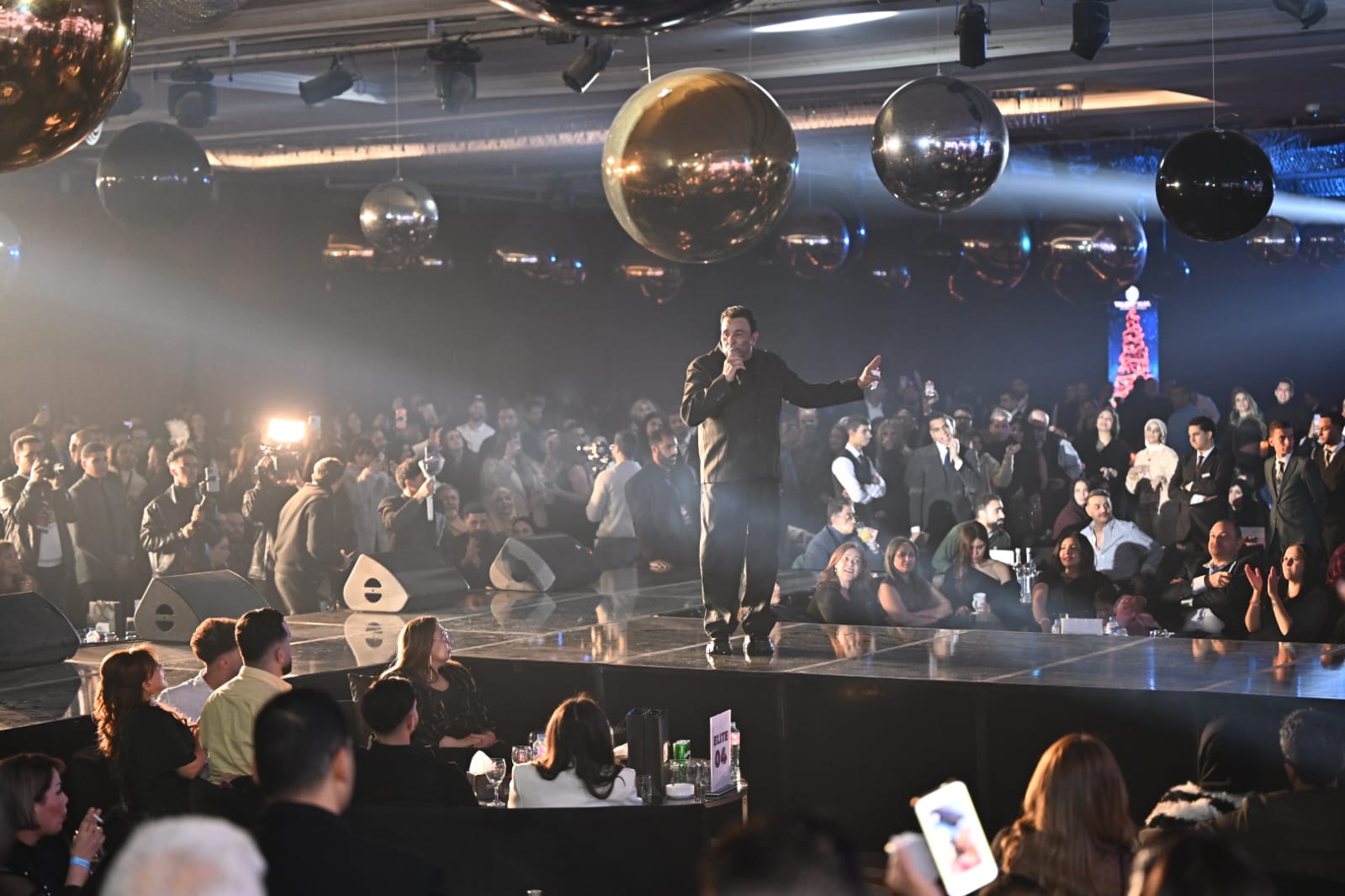 محمد فؤاد في حفل رأس السنة