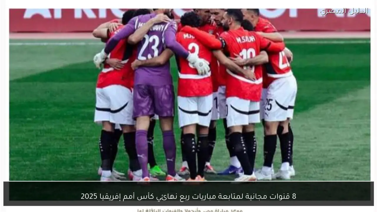 8 قنوات مجانية لمتابعة مباريات ربع نهائي كأس أمم إفريقيا 2025