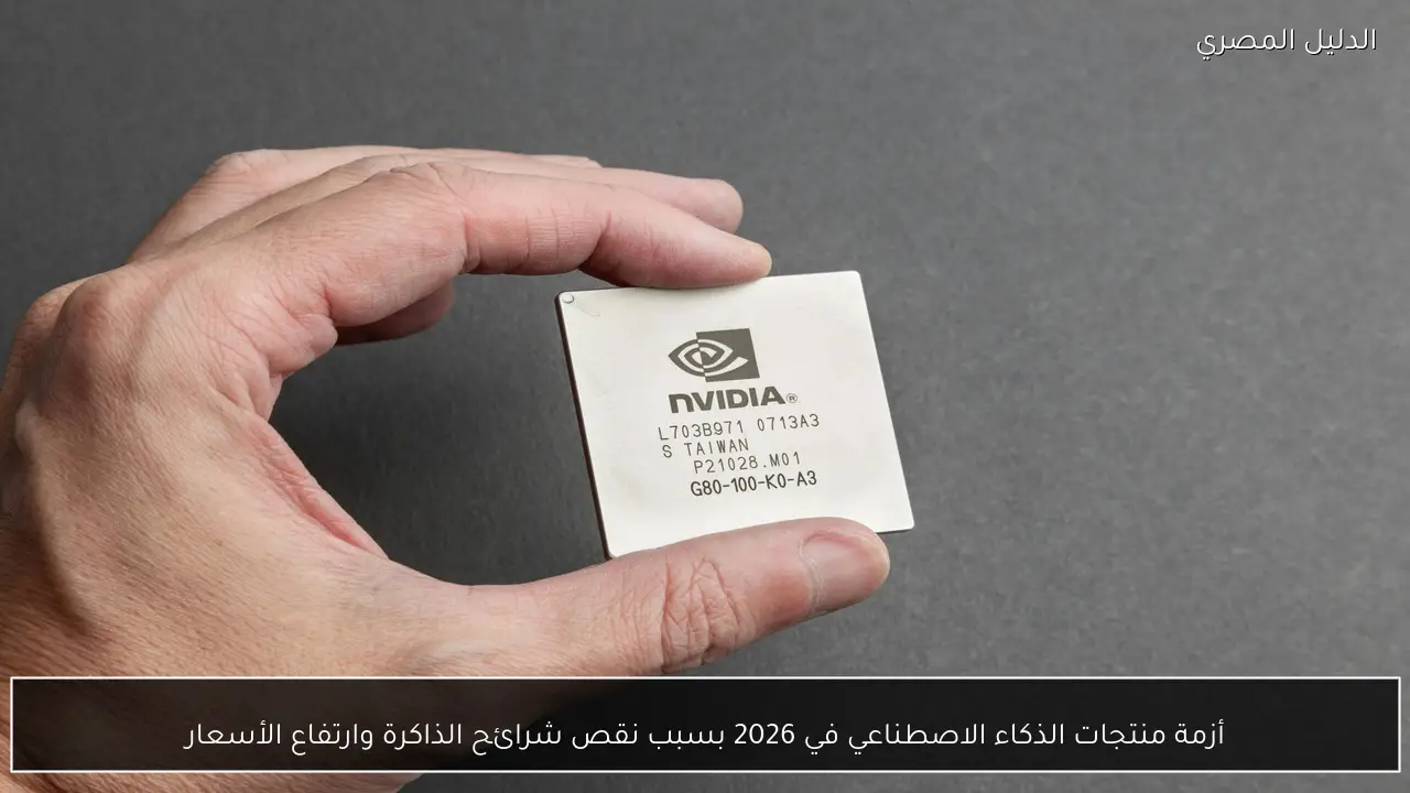 أزمة منتجات الذكاء الاصطناعي في 2026 بسبب نقص شرائح الذاكرة وارتفاع الأسعار