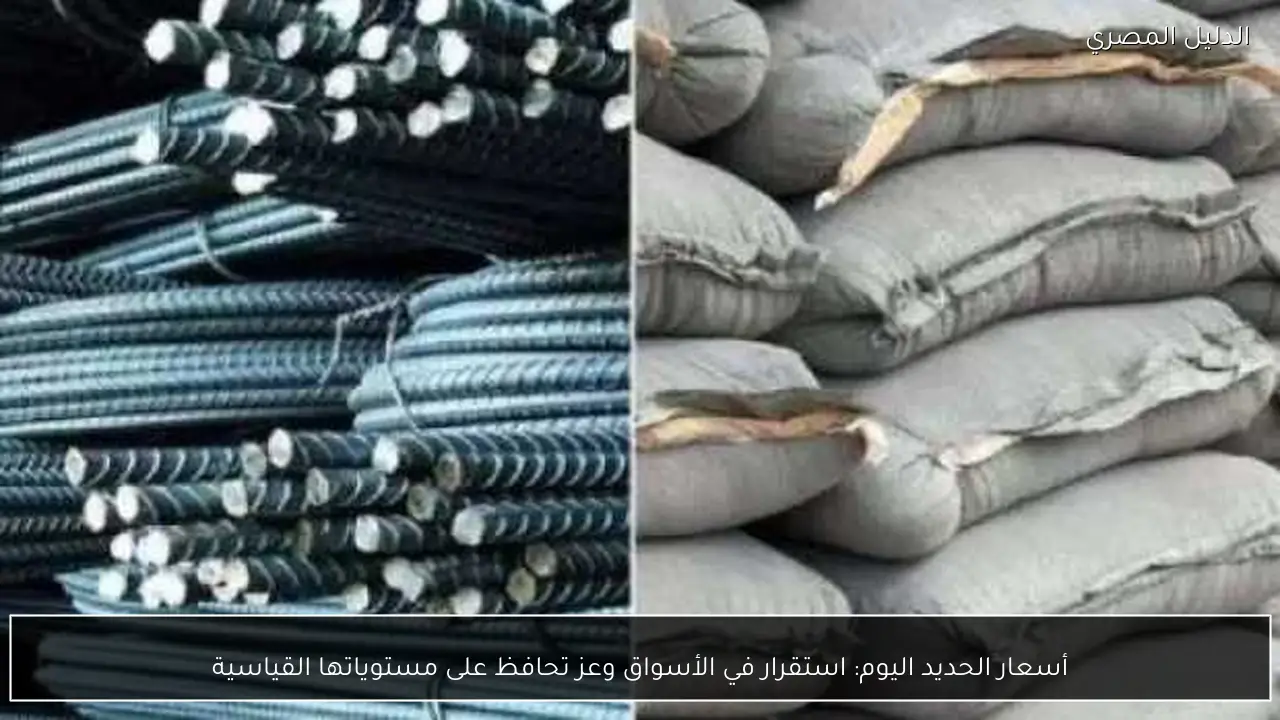 أسعار الحديد اليوم: استقرار في الأسواق وعز تحافظ على مستوياتها القياسية
