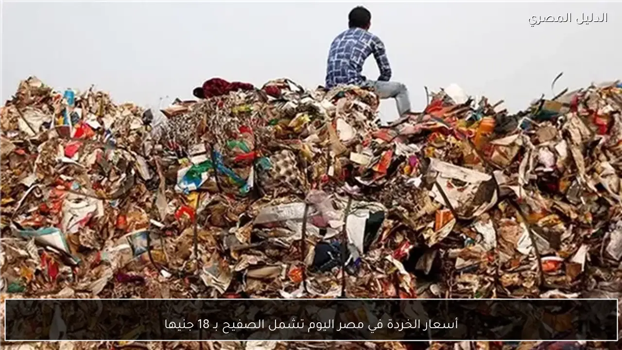 أسعار الخردة في مصر اليوم تشمل الصفيح بـ 18 جنيها