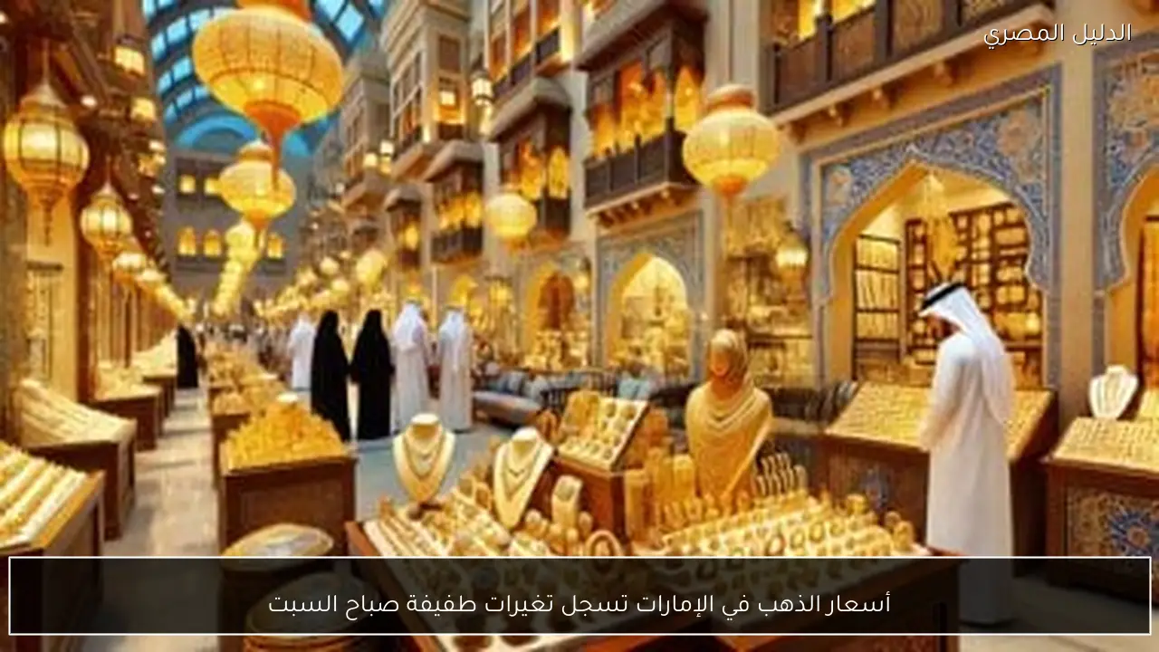 أسعار الذهب في الإمارات تسجل تغيرات طفيفة صباح السبت