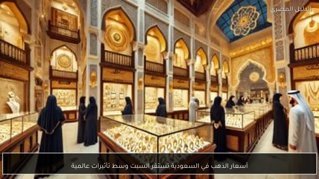 أسعار الذهب في السعودية تستقر السبت وسط تأثيرات عالمية
