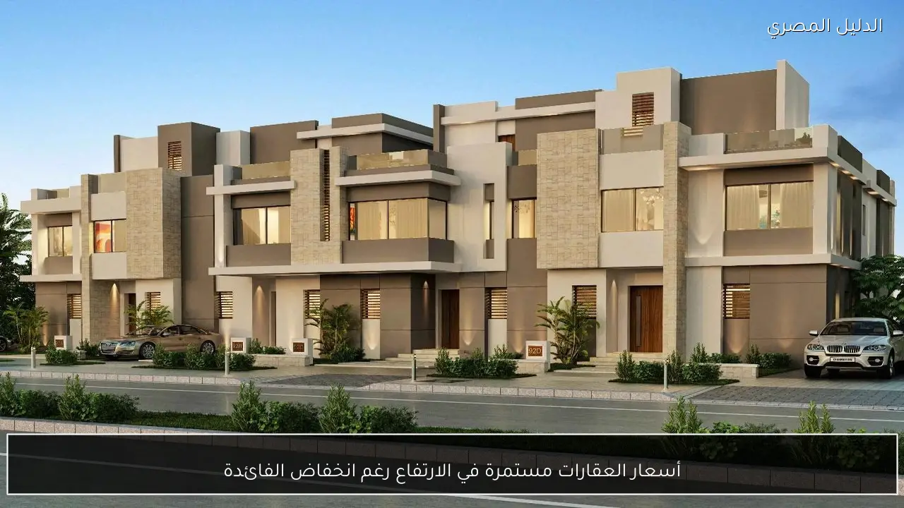 أسعار العقارات مستمرة في الارتفاع رغم انخفاض الفائدة