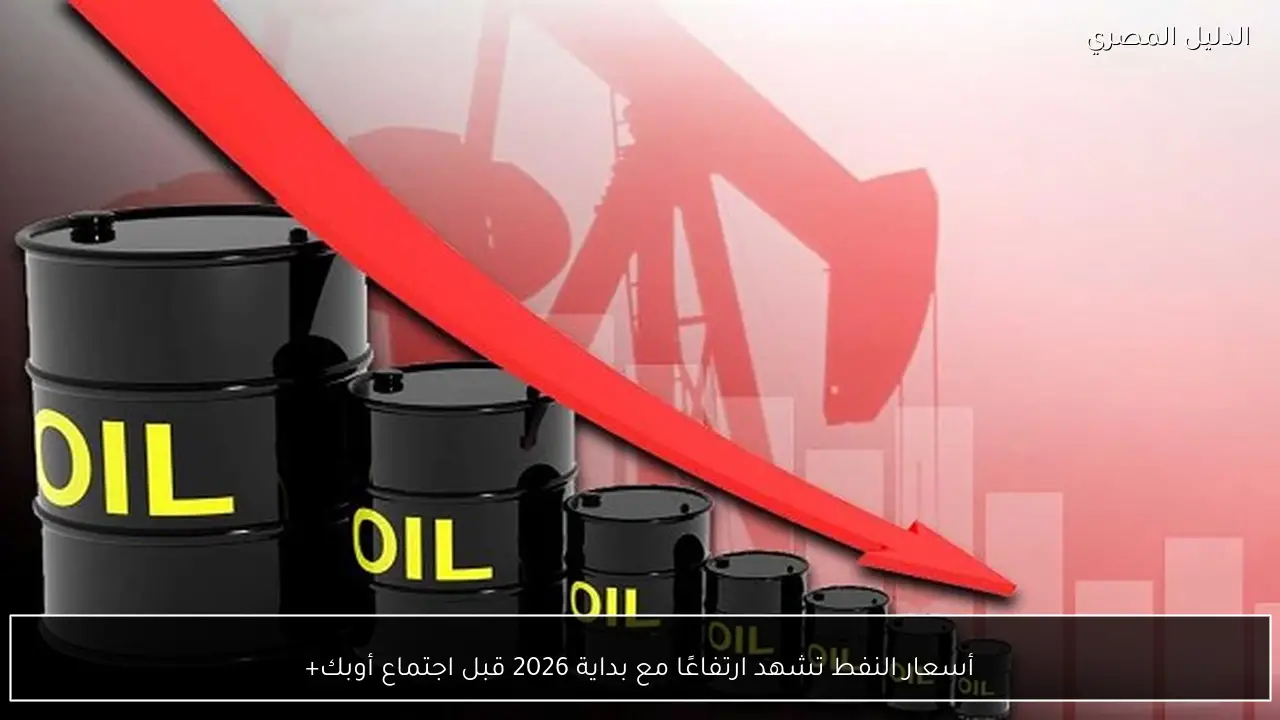 أسعار النفط تشهد ارتفاعًا مع بداية 2026 قبل اجتماع أوبك+
