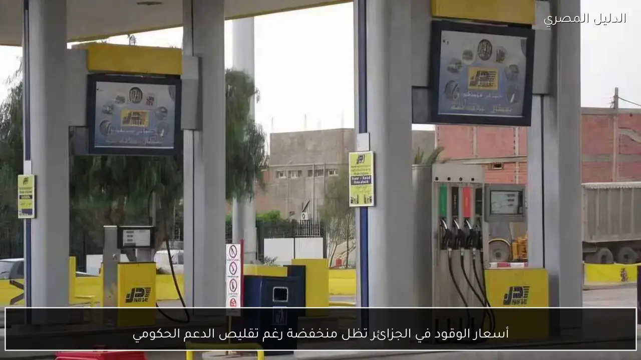 أسعار الوقود في الجزائر تظل منخفضة رغم تقليص الدعم الحكومي