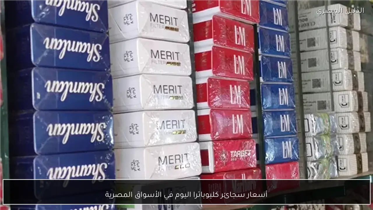 أسعار سجائر كليوباترا اليوم في الأسواق المصرية