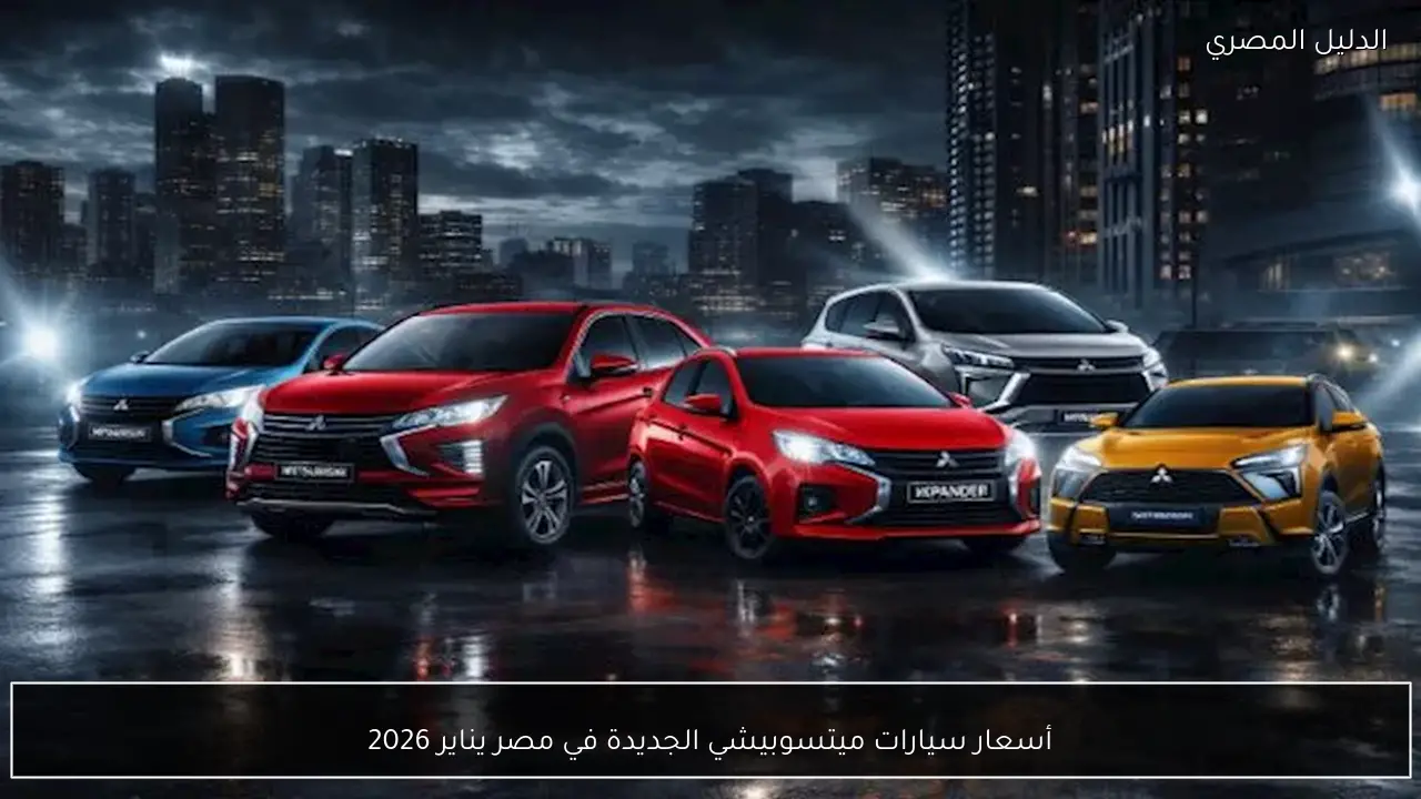 أسعار سيارات ميتسوبيشي الجديدة في مصر يناير 2026