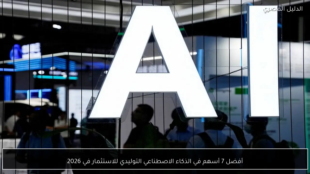 أفضل 7 أسهم في الذكاء الاصطناعي التوليدي للاستثمار في 2026