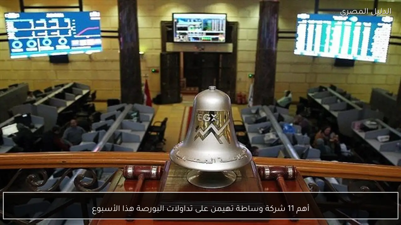 أهم 11 شركة وساطة تهيمن على تداولات البورصة هذا الأسبوع