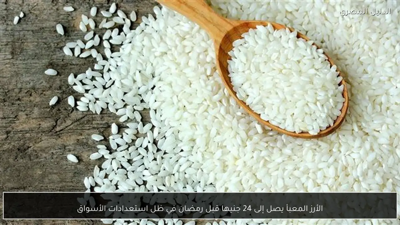 الأرز المعبأ يصل إلى 24 جنيها قبل رمضان في ظل استعدادات الأسواق
