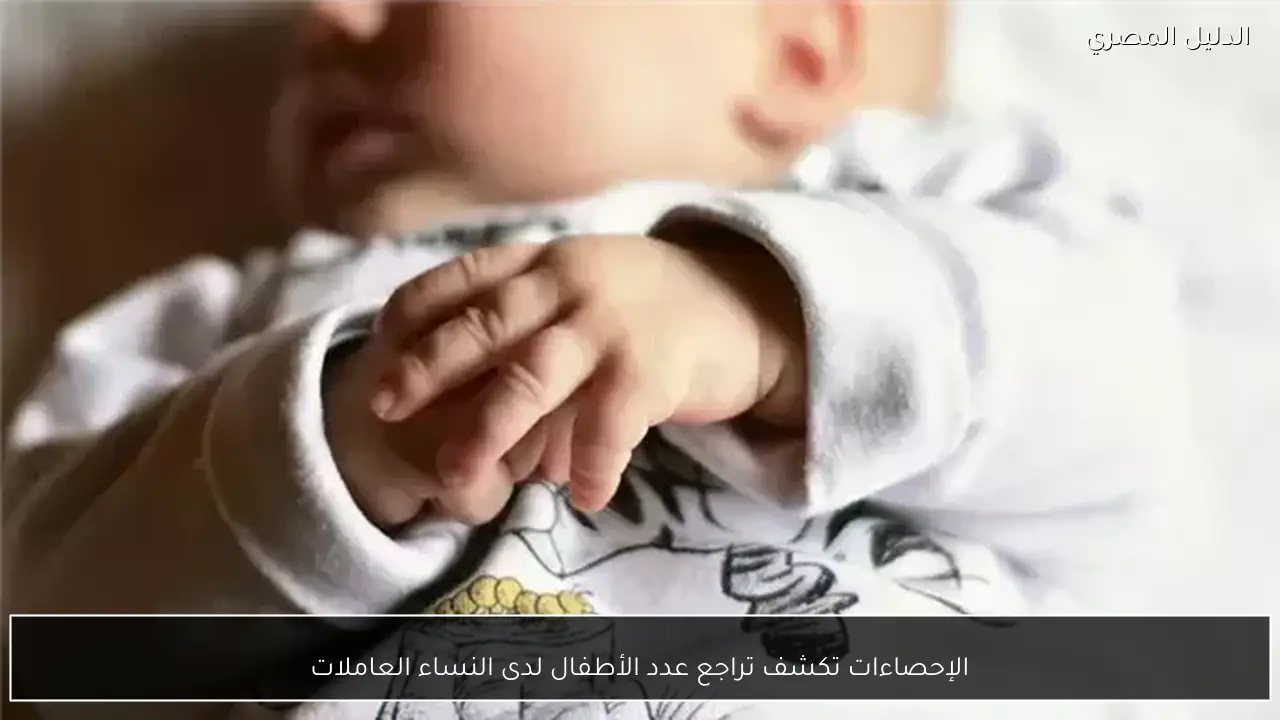 الإحصاءات تكشف تراجع عدد الأطفال لدى النساء العاملات