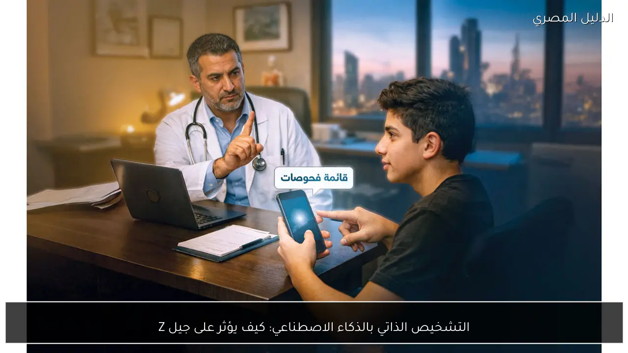 التشخيص الذاتي بالذكاء الاصطناعي: كيف يؤثر على جيل Z