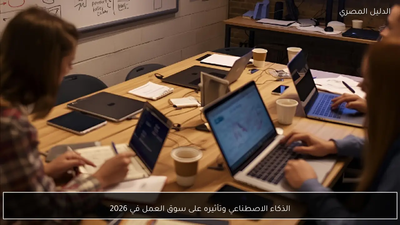 الذكاء الاصطناعي وتأثيره على سوق العمل في 2026