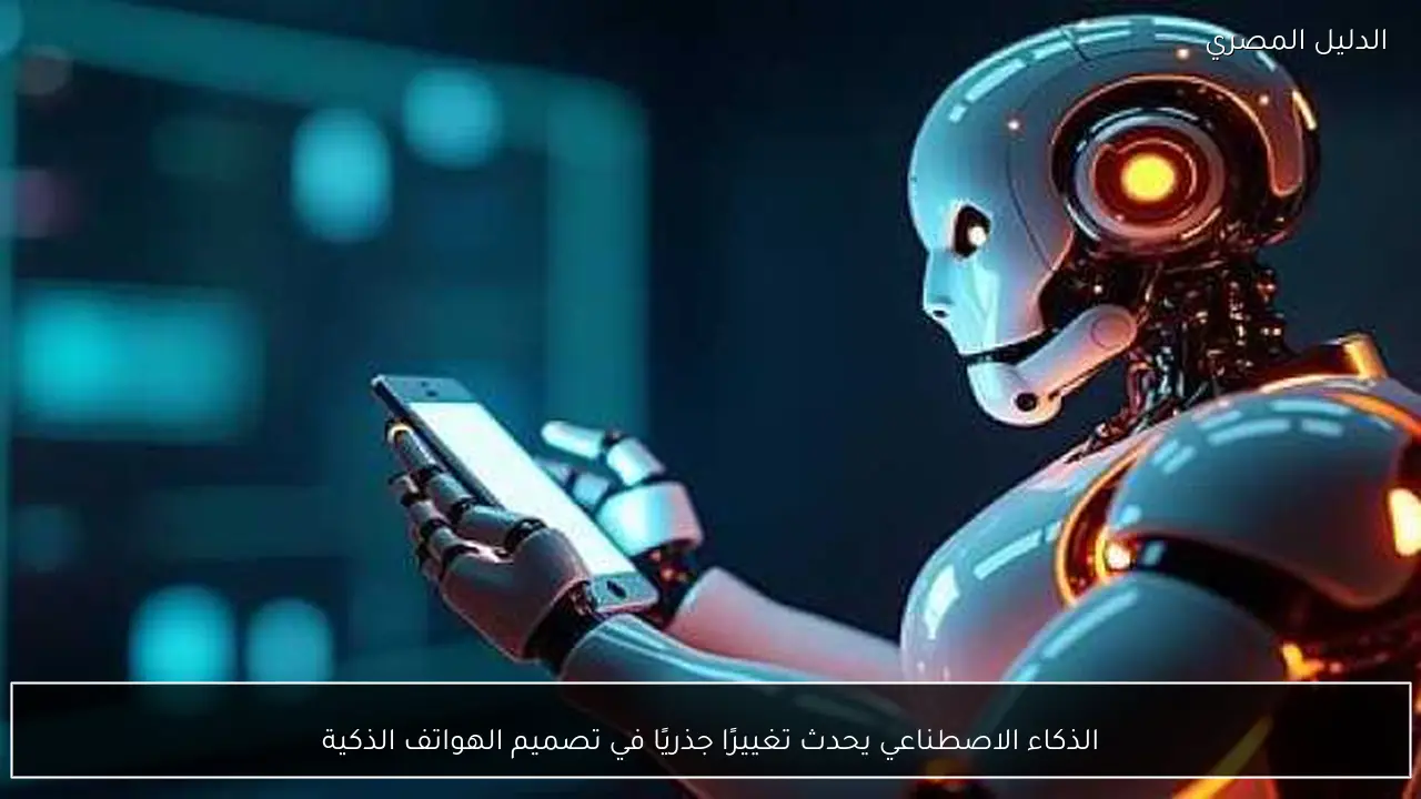 الذكاء الاصطناعي يحدث تغييرًا جذريًا في تصميم الهواتف الذكية