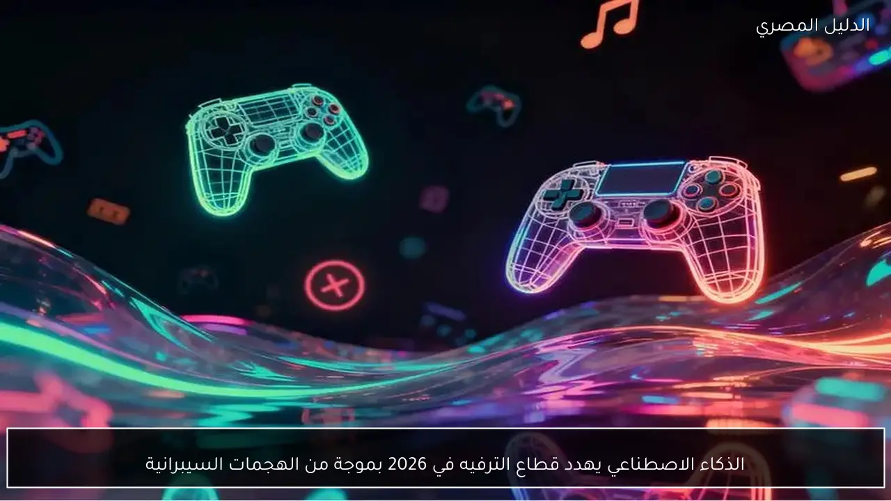 الذكاء الاصطناعي يهدد قطاع الترفيه في 2026 بموجة من الهجمات السيبرانية