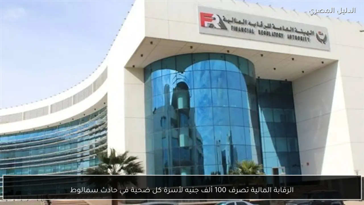 الرقابة المالية تصرف 100 ألف جنيه لأسرة كل ضحية في حادث سمالوط