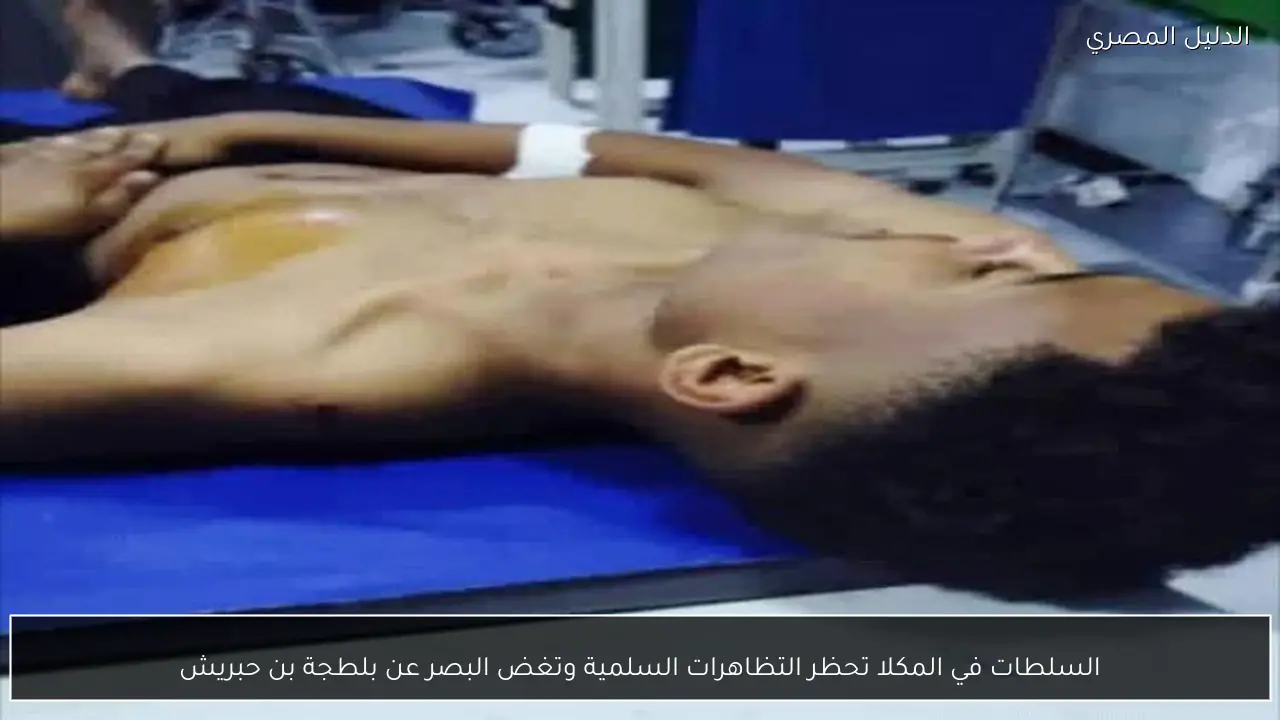 السلطات في المكلا تحظر التظاهرات السلمية وتغض البصر عن بلطجة بن حبريش