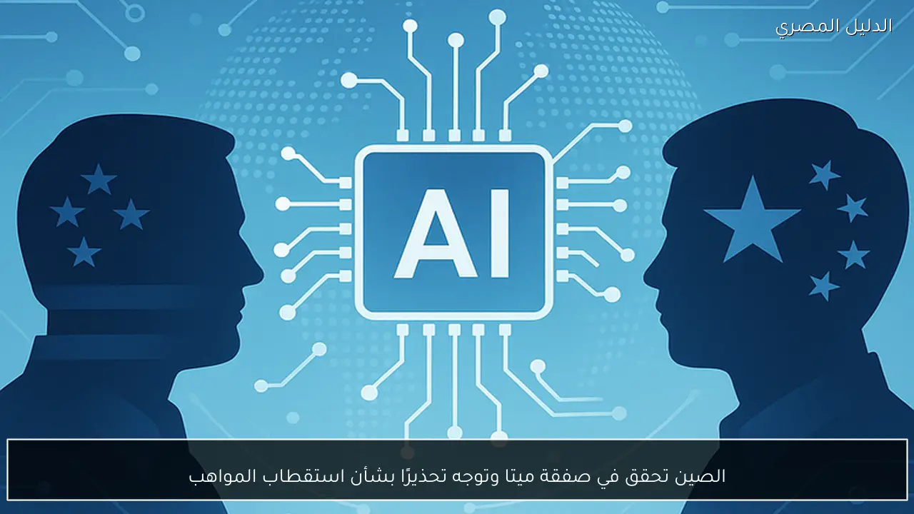 الصين تحقق في صفقة ميتا وتوجه تحذيرًا بشأن استقطاب المواهب