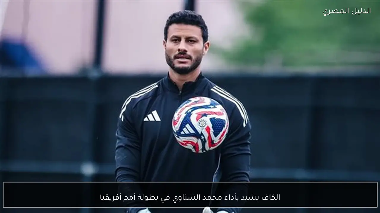 الكاف يشيد بأداء محمد الشناوي في بطولة أمم أفريقيا