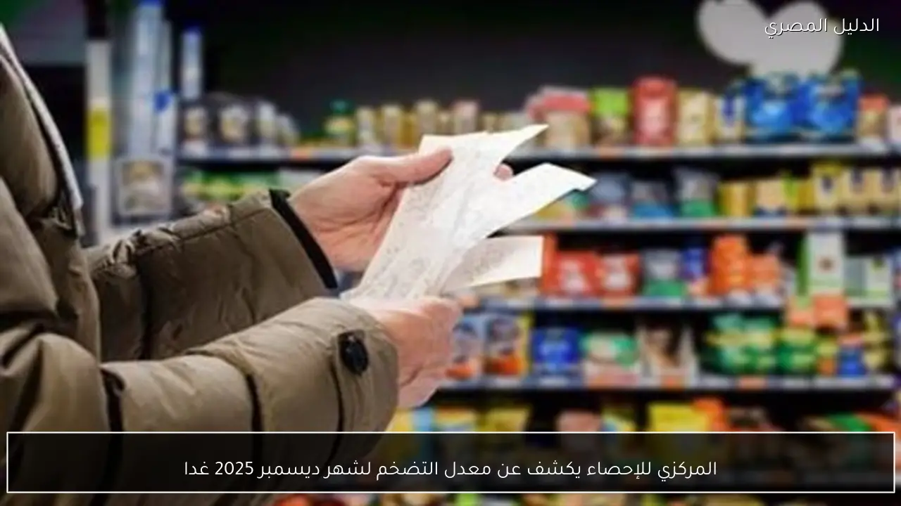 المركزي للإحصاء يكشف عن معدل التضخم لشهر ديسمبر 2025 غدا