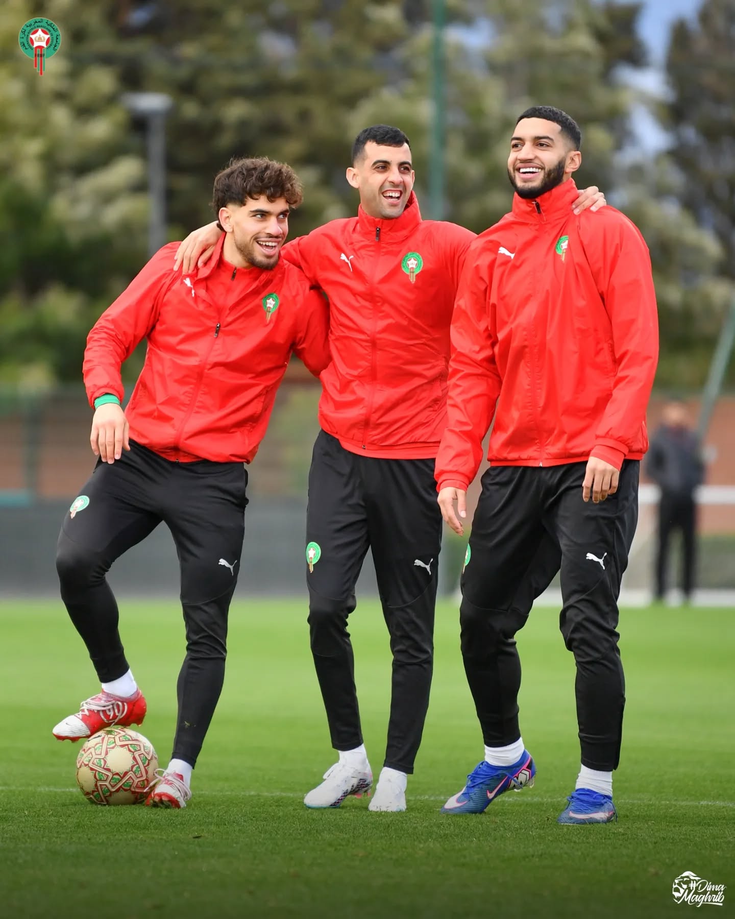 تدريبات منتخب المغرب