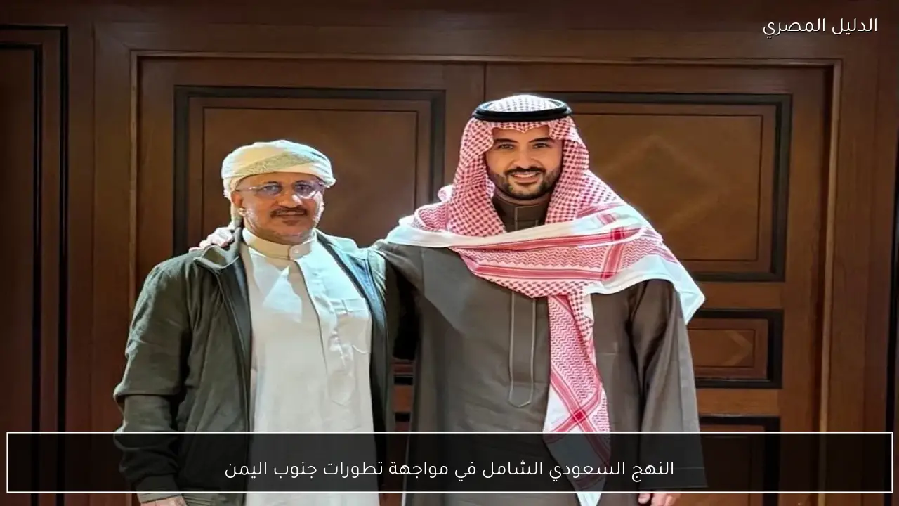 النهج السعودي الشامل في مواجهة تطورات جنوب اليمن