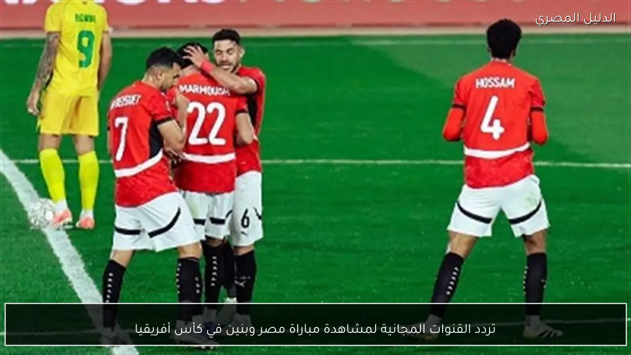 تردد القنوات المجانية لمشاهدة مباراة مصر وبنين في كأس أفريقيا
