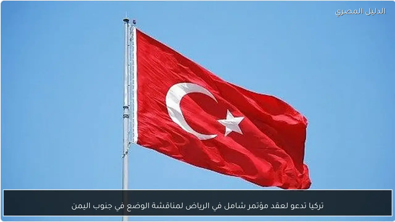 تركيا تدعو لعقد مؤتمر شامل في الرياض لمناقشة الوضع في جنوب اليمن