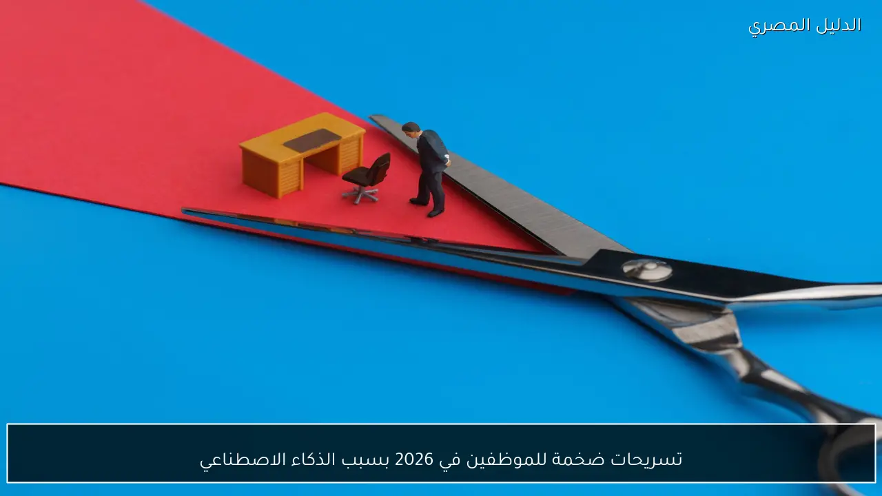 تسريحات ضخمة للموظفين في 2026 بسبب الذكاء الاصطناعي